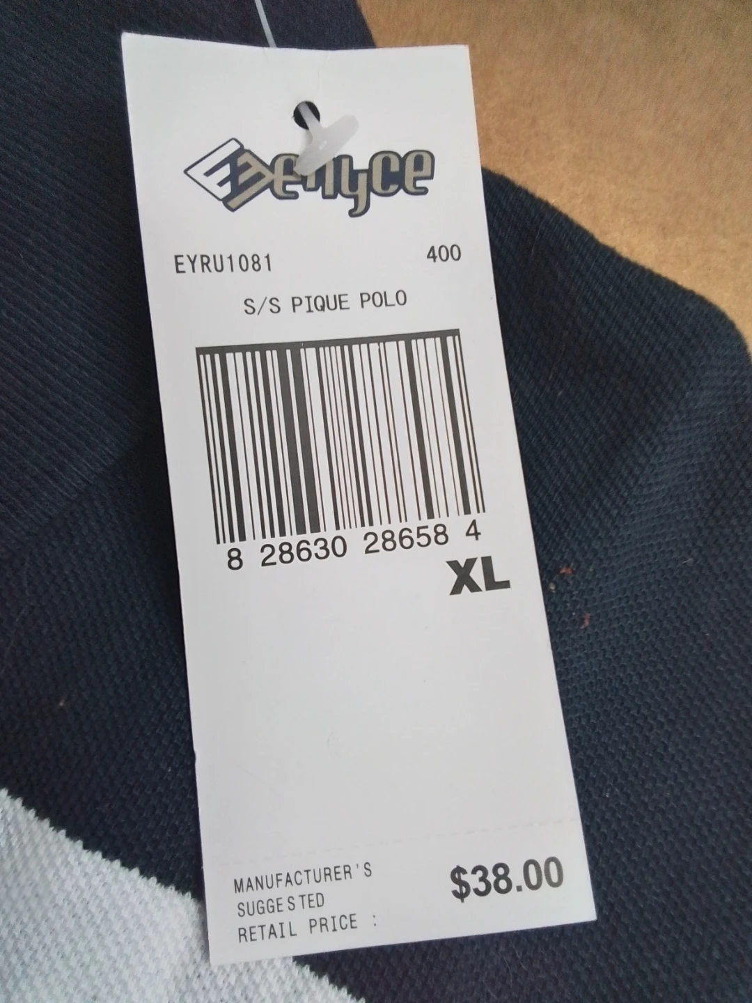 Enyce Vintage Striped Polo Shirt XL - photo 5