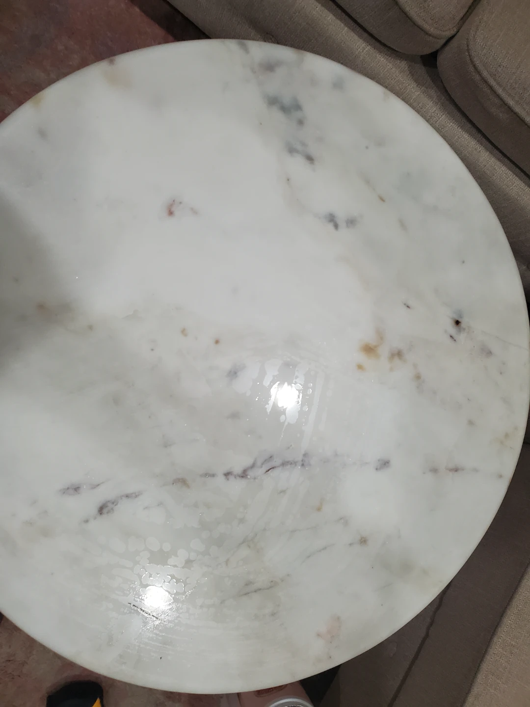Marble Top Side Table - photo 2