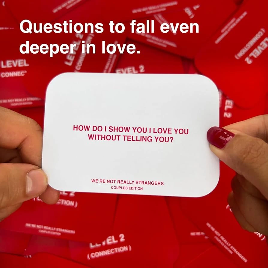 We're Not Really Strangers Couples Board Card Game