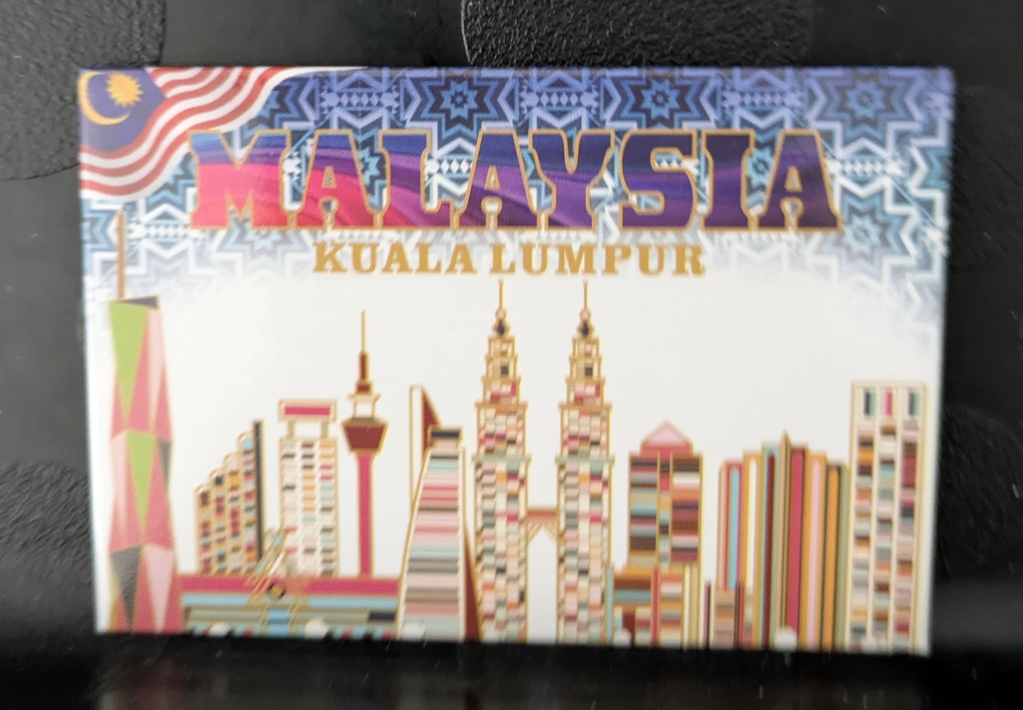 ⚽ Malaysia Kuala Lumpur Fridge Magnet