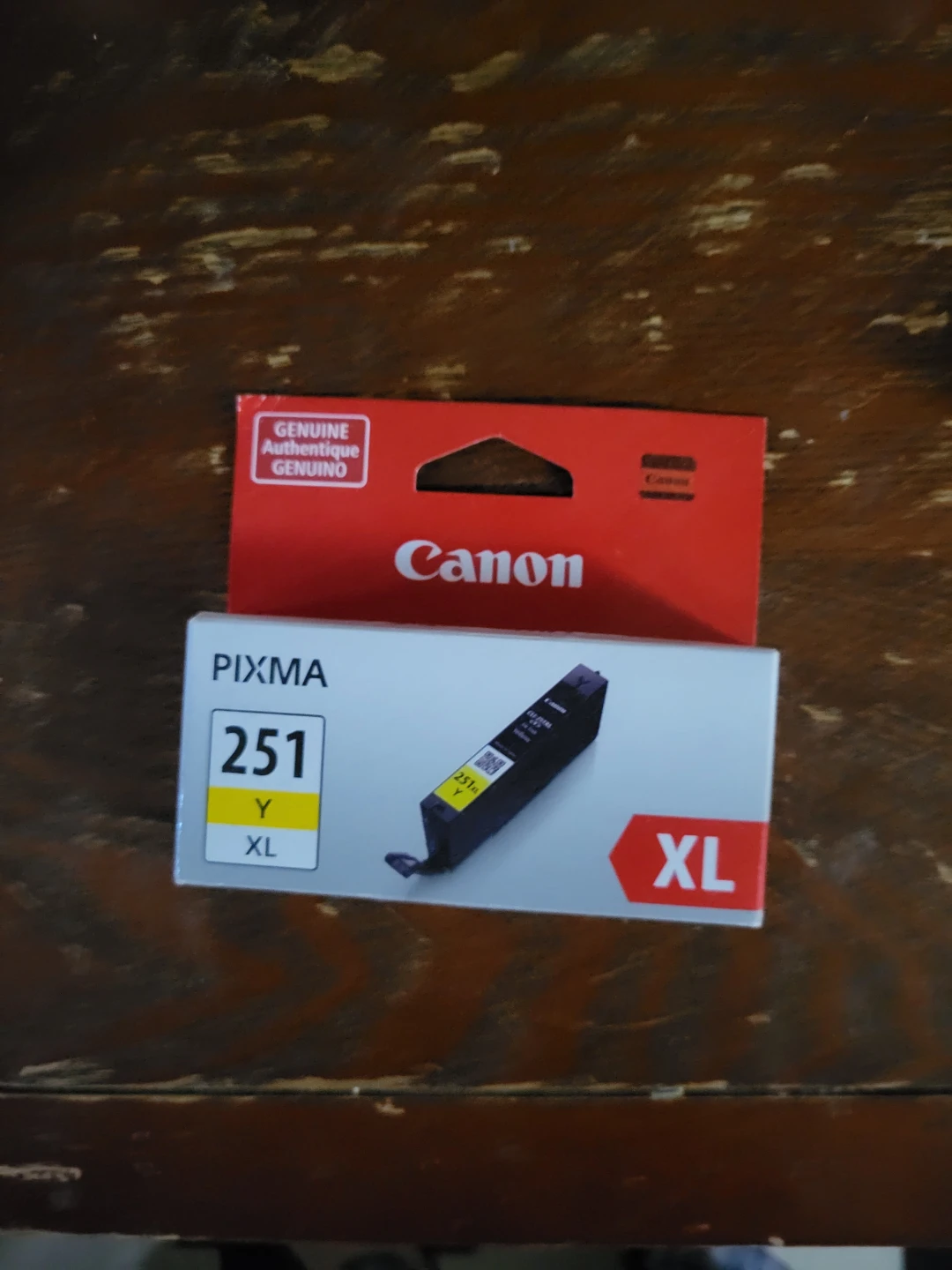 ⚽️ Canon PIXMA 251 XL Yellow Ink Cartridge