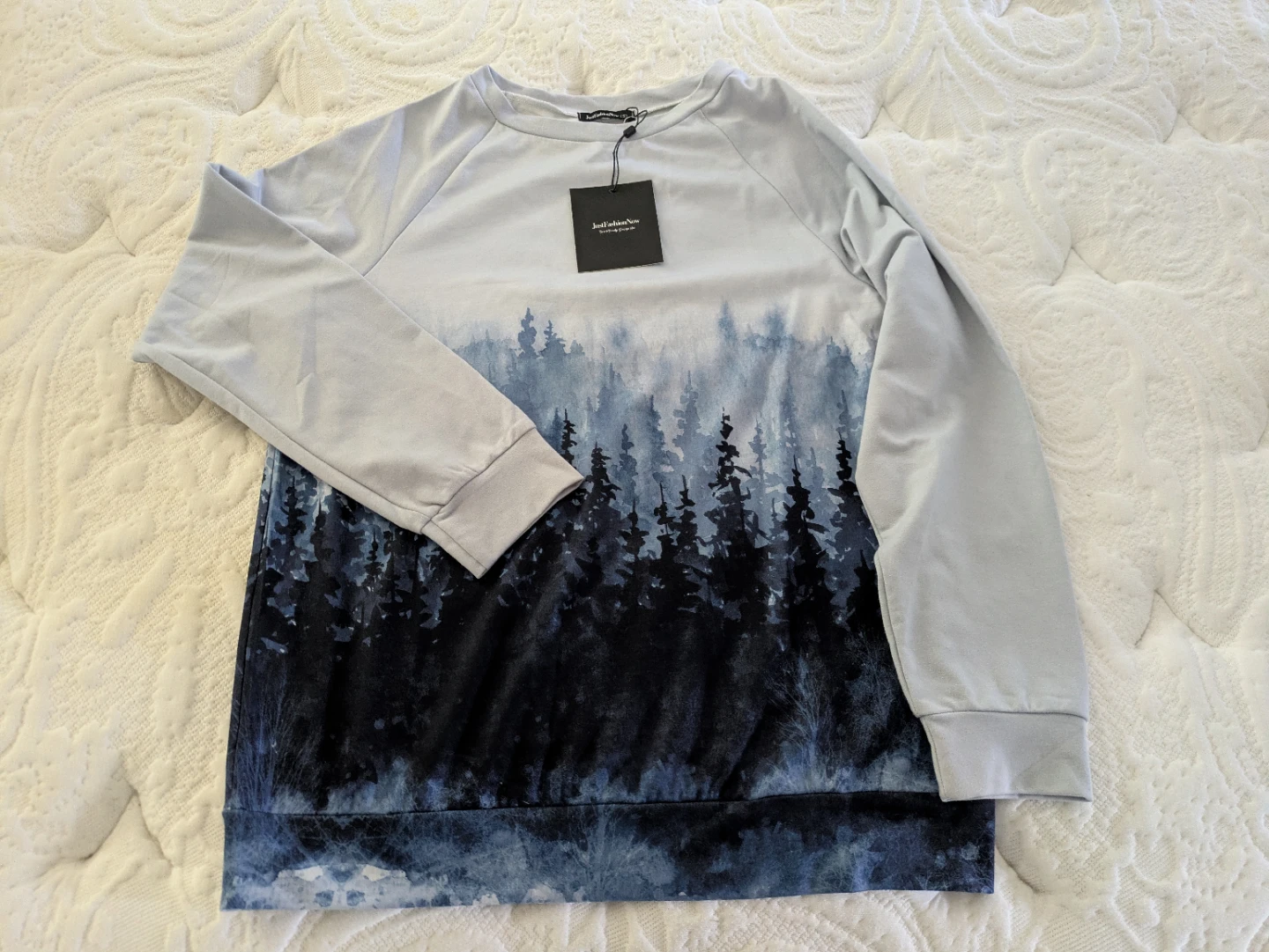 JustFashionNow Graphic Print Crewneck Sweatshirt