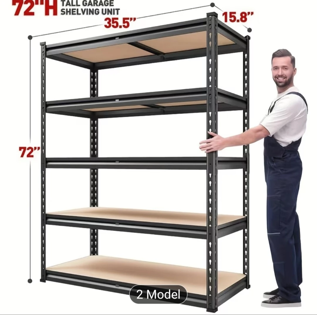 72" Tall Garage Shelving Unit