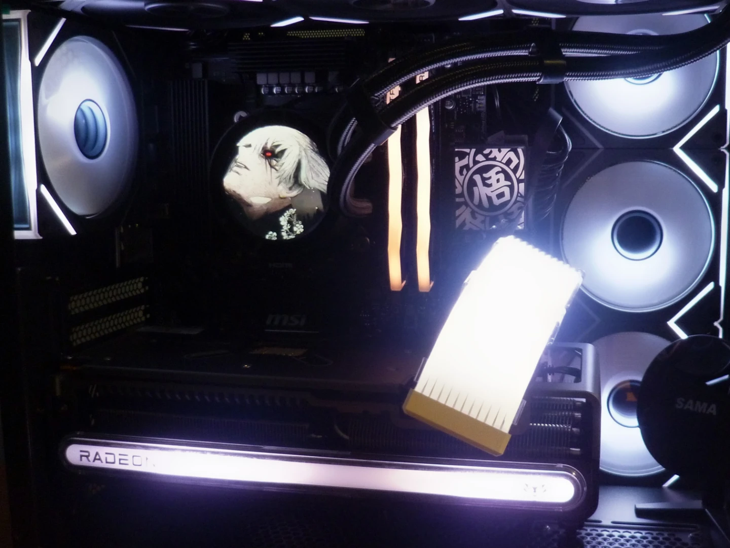 Rx 7900XTX ryzen 9 9900X 4tb nvme 32gb ddr5 gaming pc - photo 4