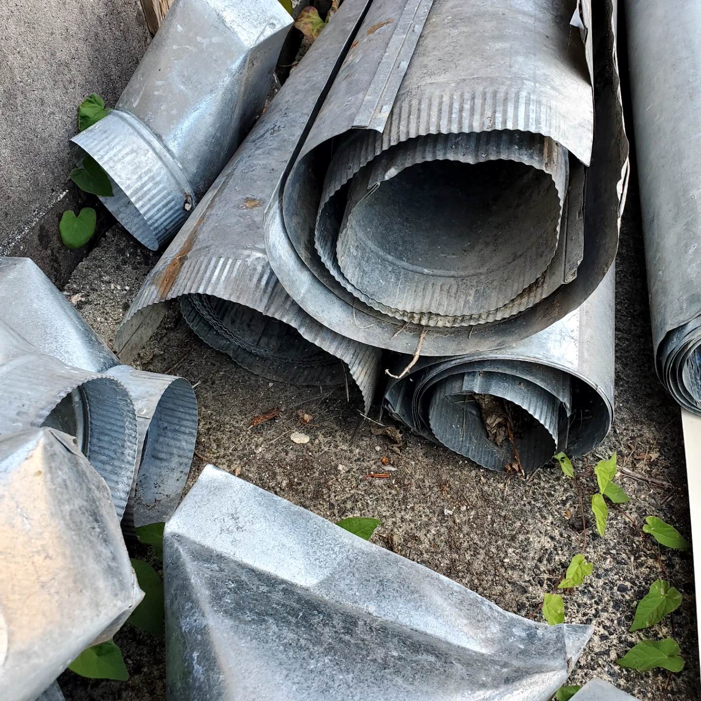 Galvanized Sheet Metal Ducts and Rolls - photo 2