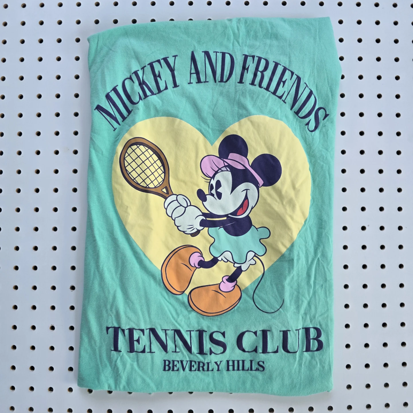 Disney Minnie Mouse Tennis Club T-Shirt - Size L - Turquoise - photo 5