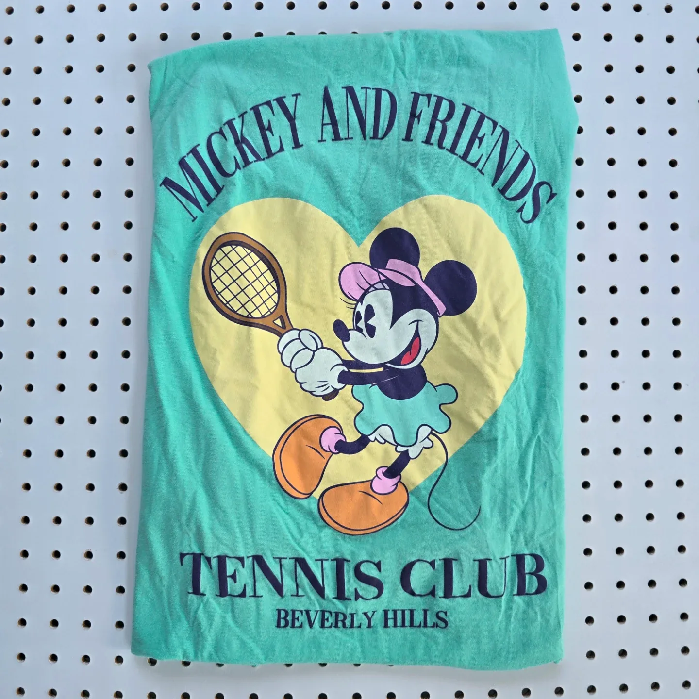 Disney Minnie Mouse Tennis Club T-Shirt - Size L - Turquoise - photo 5