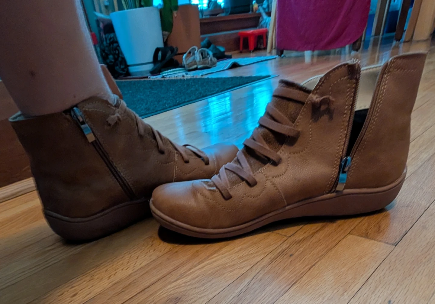 Brown Ankle Boots, size 41