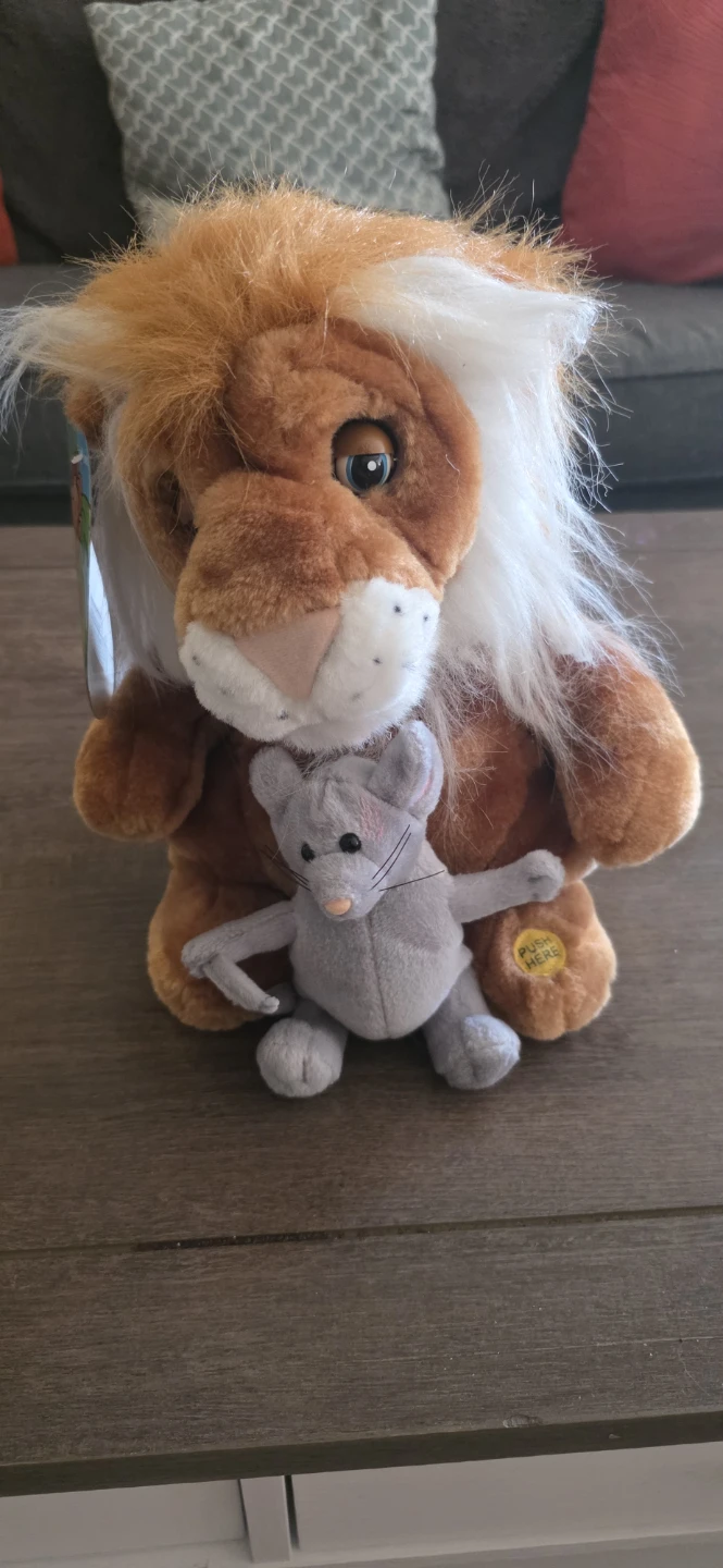 The Lion & The Mouse "The Lion Sleeps Tonight" Plush Toy