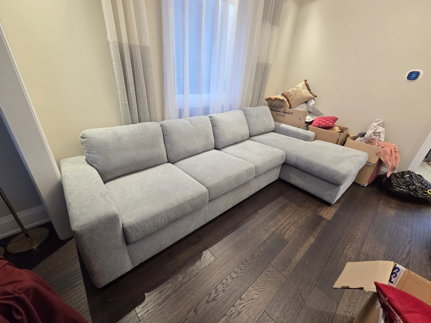 Grey Sectional Sofa