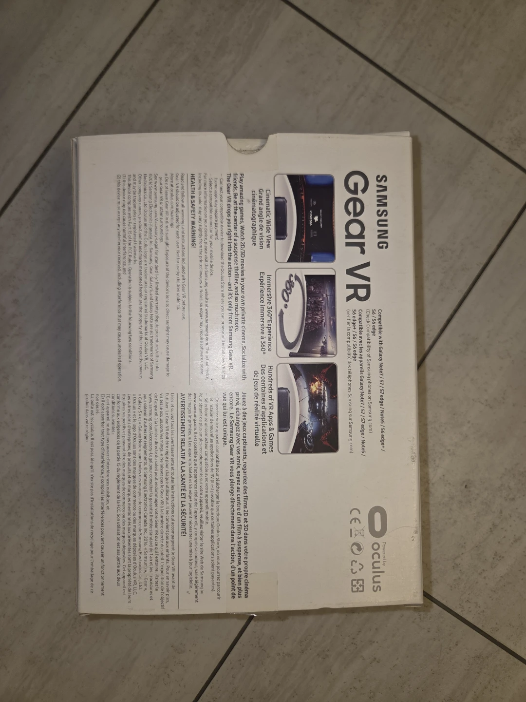 Samsung Gear VR Virtual Reality Headset