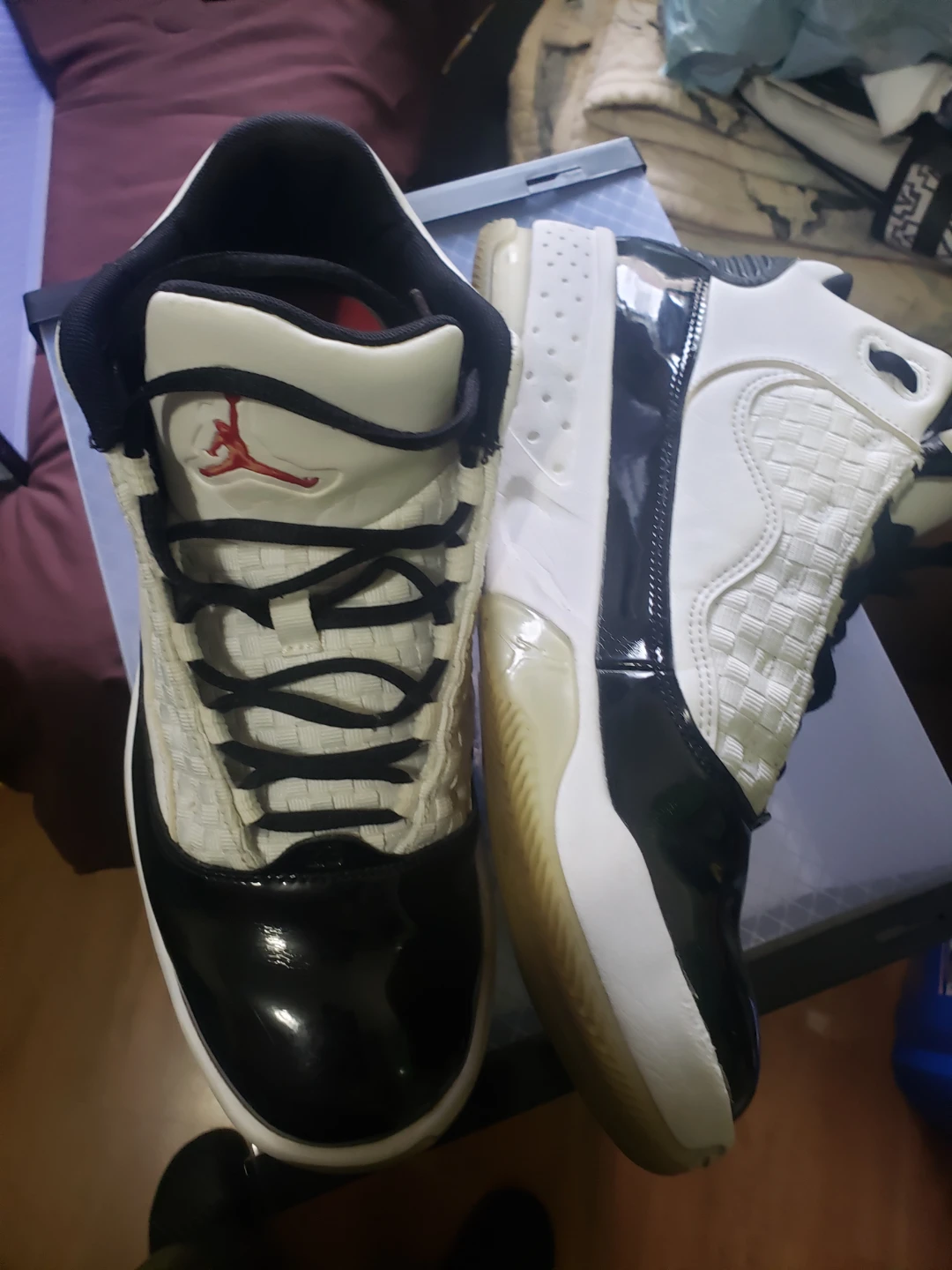 Jordan 11 Retro Low Black White Men's Shoes - photo 2