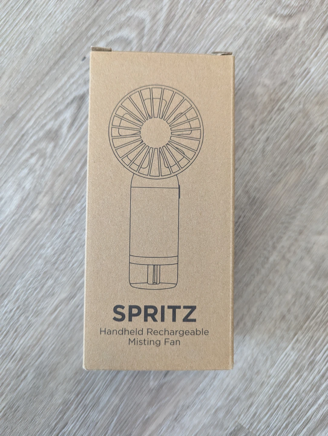 ⚽ SPRITZ Handheld Rechargeable Misting Fan