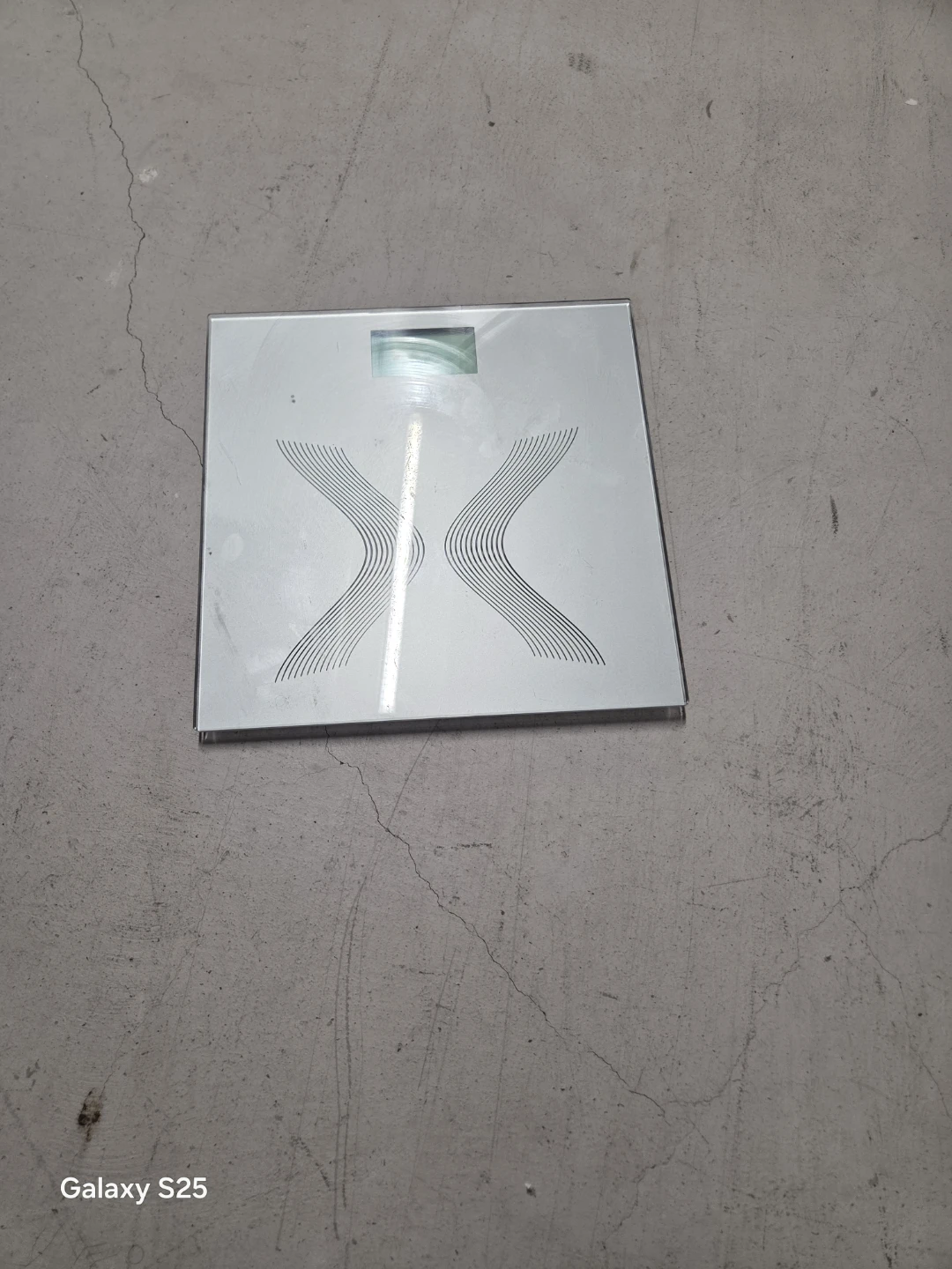 Electronic Glass Bathroom Scale