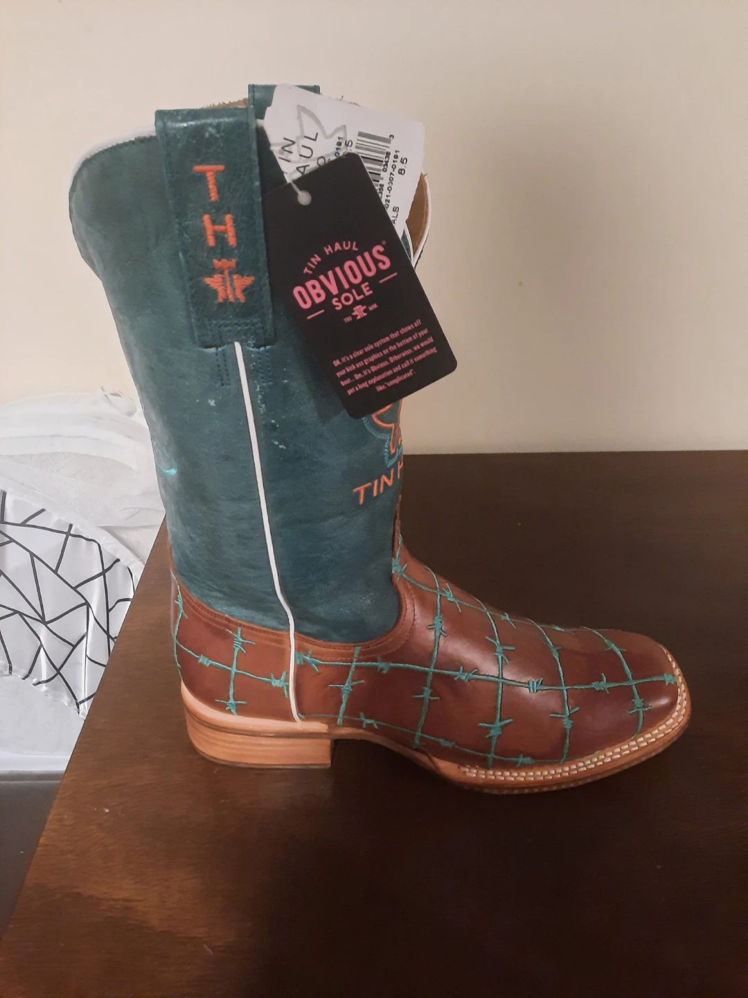 Tin Haul Women's Barb'd Wire Cowboy Boots - photo 2