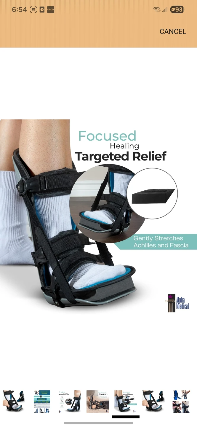 Alpha Medical Plantar Fasciitis Night Splint - photo 5