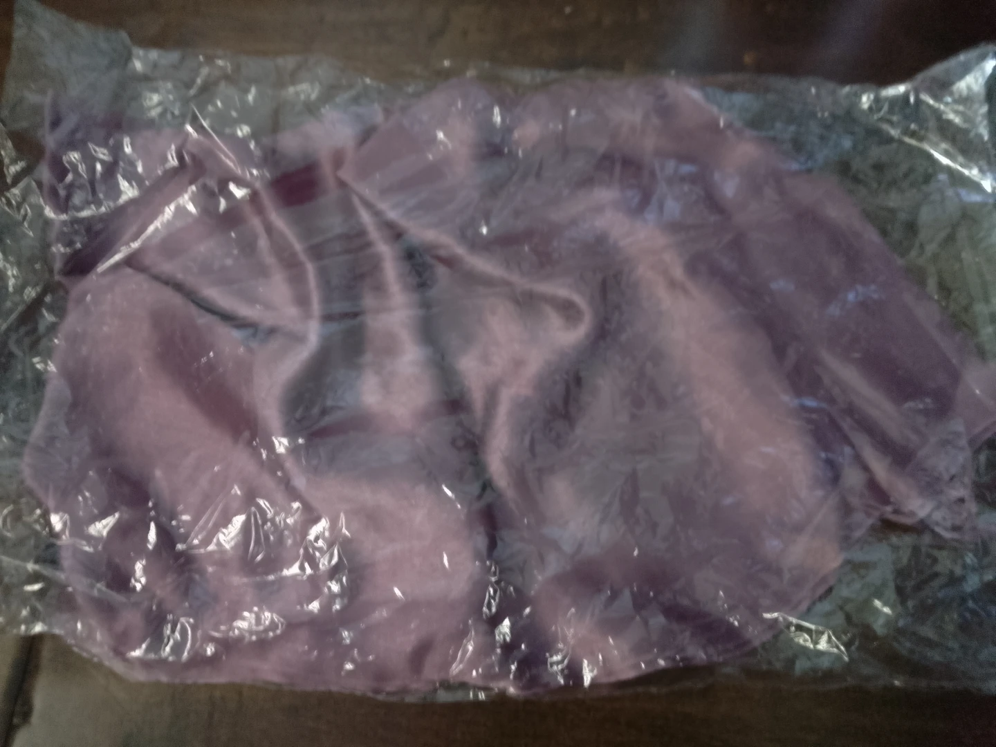 Purple satin scarf ⚽