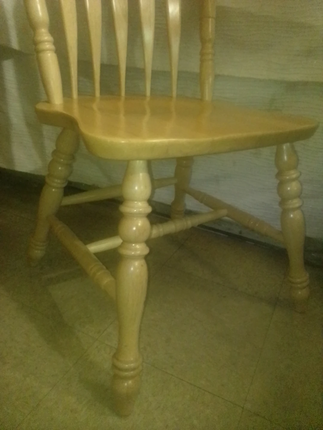 Light Wood Dining Chair - photo 3