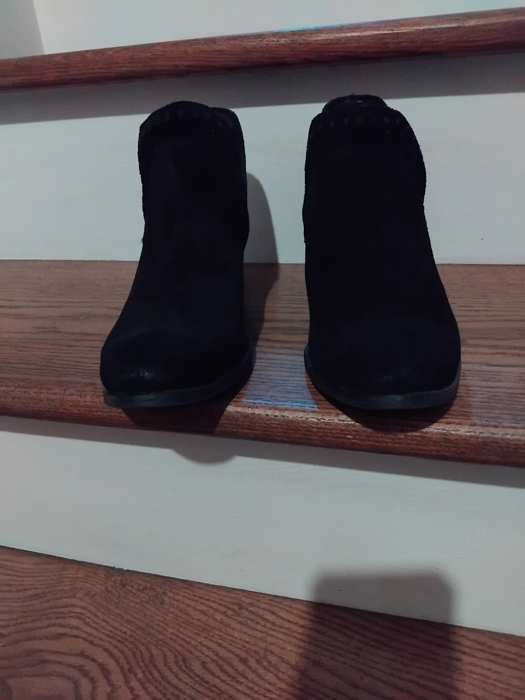 Black Suede Ankle Boots