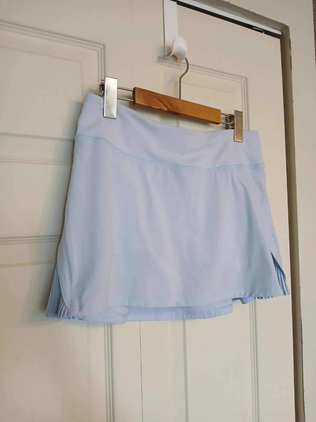 LULULEMON Play Off The Pleats Pastel Blue Athletic Skirt, Size 6 - photo 5
