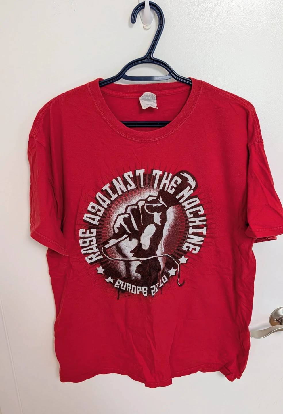 Rage Against The Machine Europe 2010 T-Shirt - Men's Large