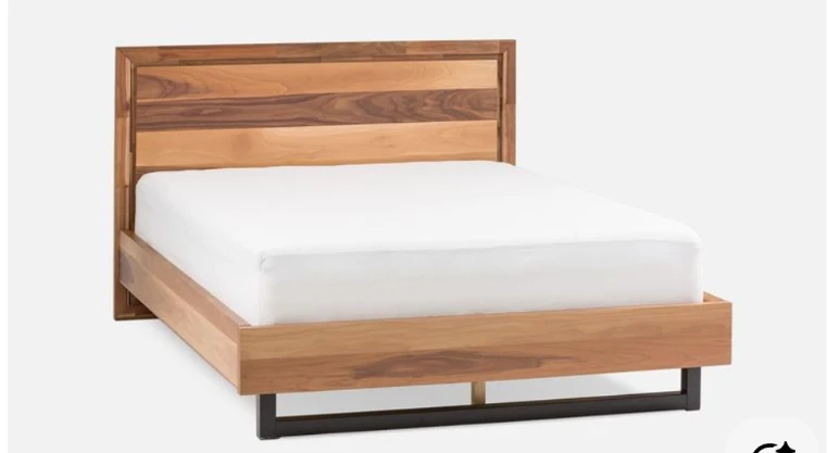Wooden Bed Frame from Structube