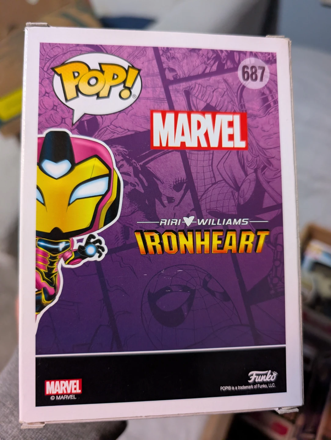 Funko Pop Marvel Ironheart #687 - photo 2