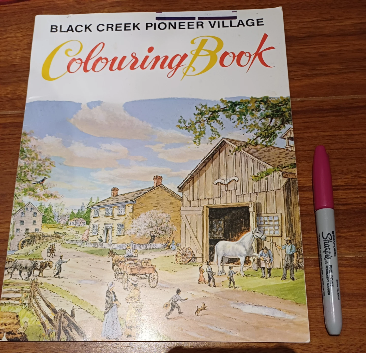 ⚽  FREE: Black Creek Pioneer Village Colouring Book