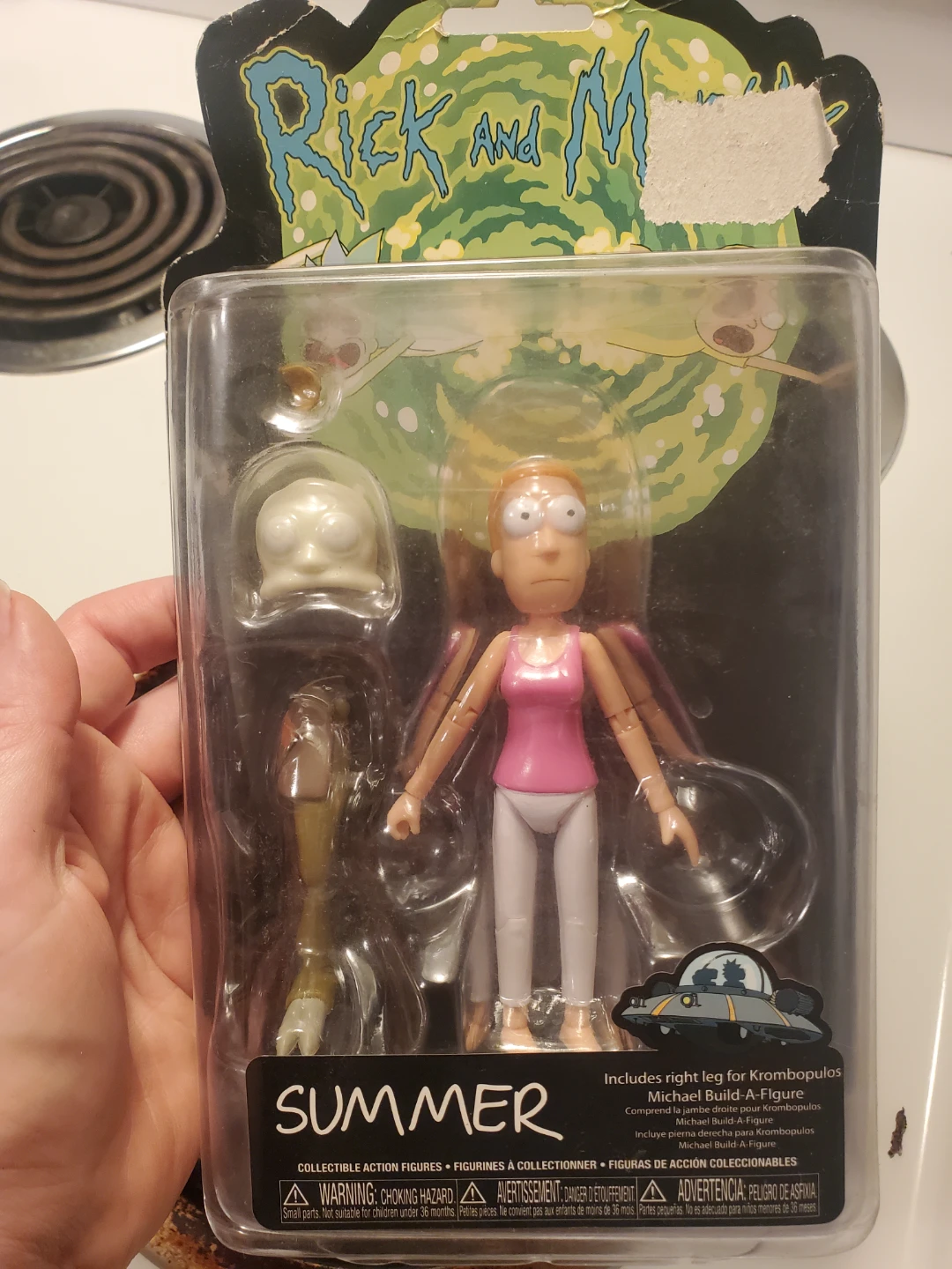 Rick and Morty Summer Collectible Action Figure