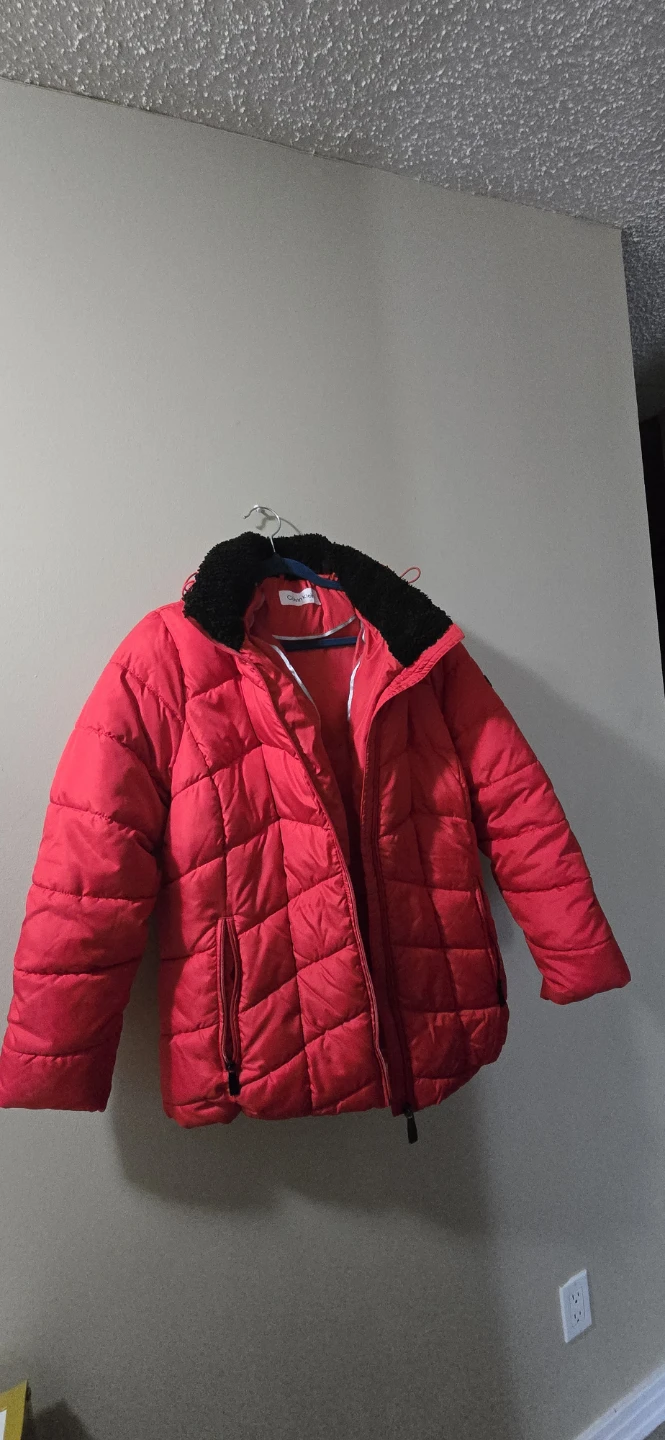 Calvin Klein Red Puffer Jacket - photo 5