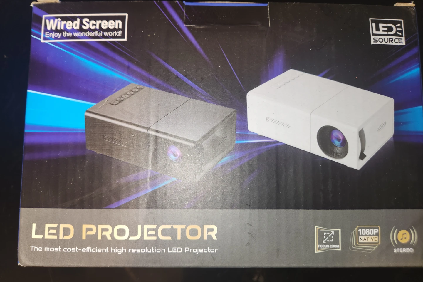 LED Home Theater Projector