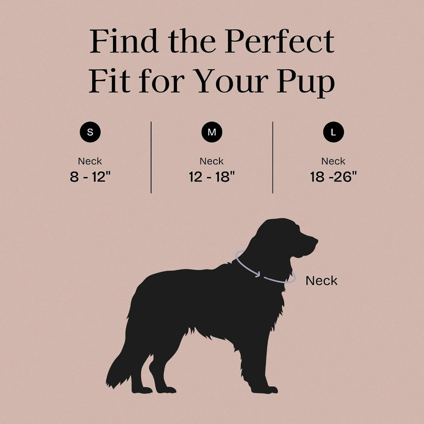 Pet Collar - All-Weather, Easy-Clean Pink - Medium ⚽ - photo 5