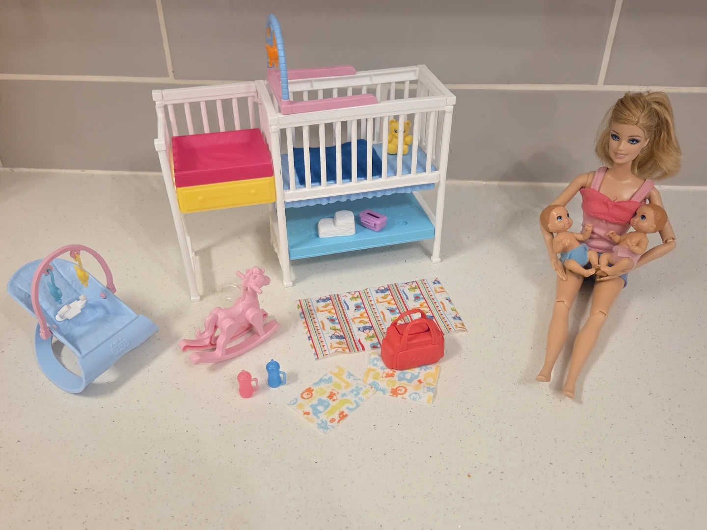 Twins Barbie Set