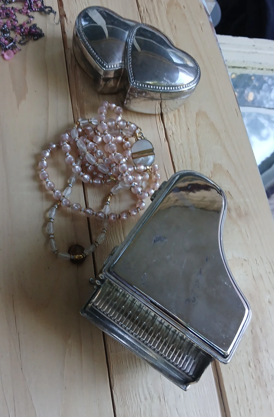 Silver Grand Piano Trinket Box - photo 3