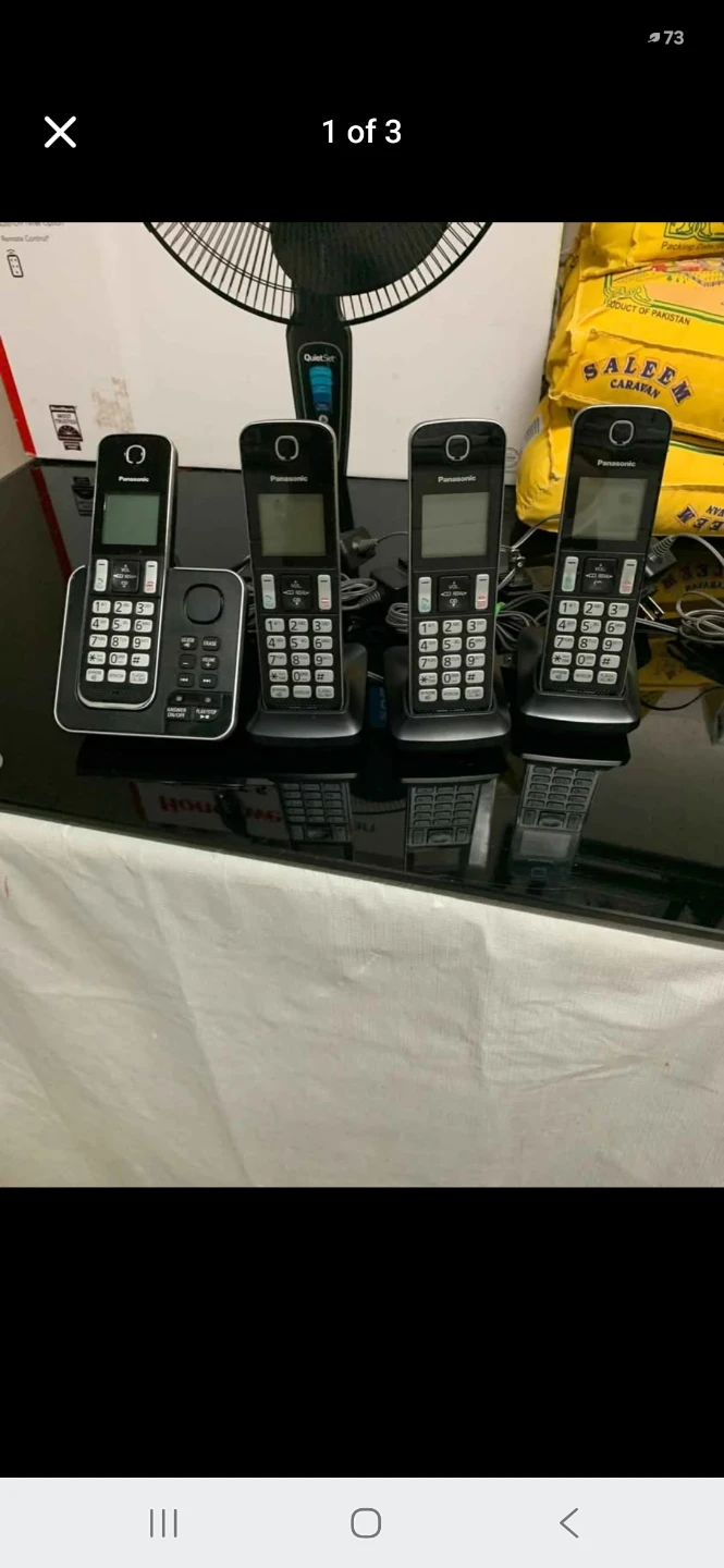 Panasonic Cordless Phones - Set of 4 - photo 3