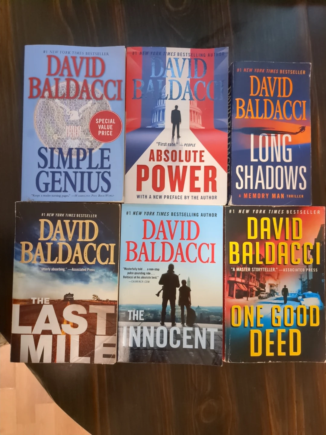 David Baldacci Thriller Novel Collection - photo 2