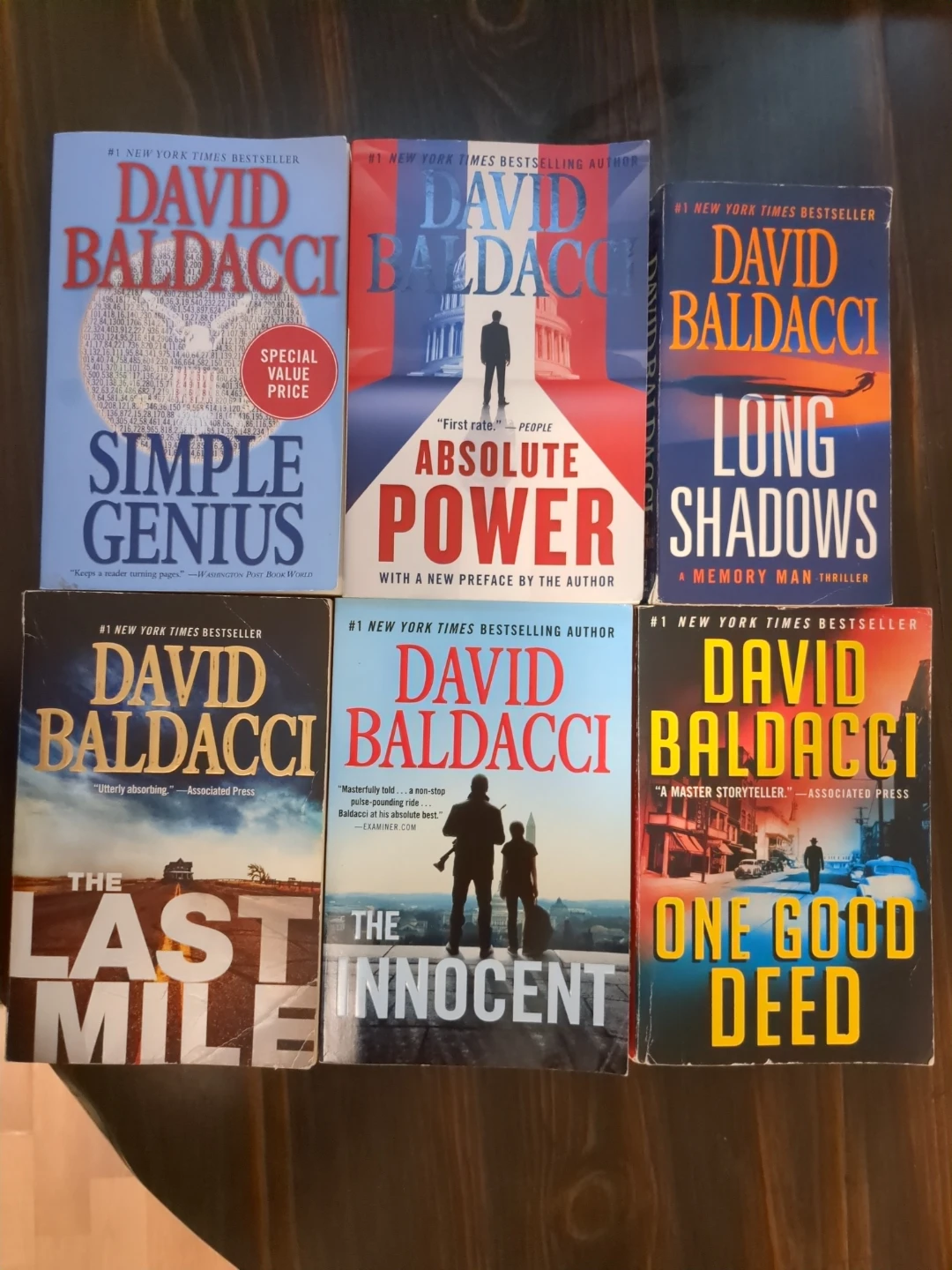 David Baldacci Thriller Novel Collection - photo 3