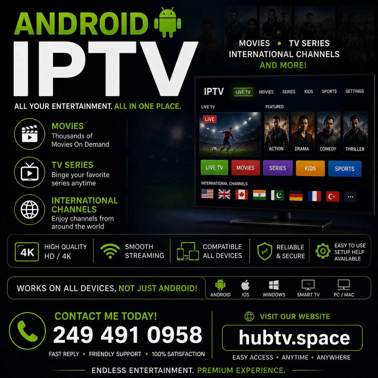 Android IPTV Service