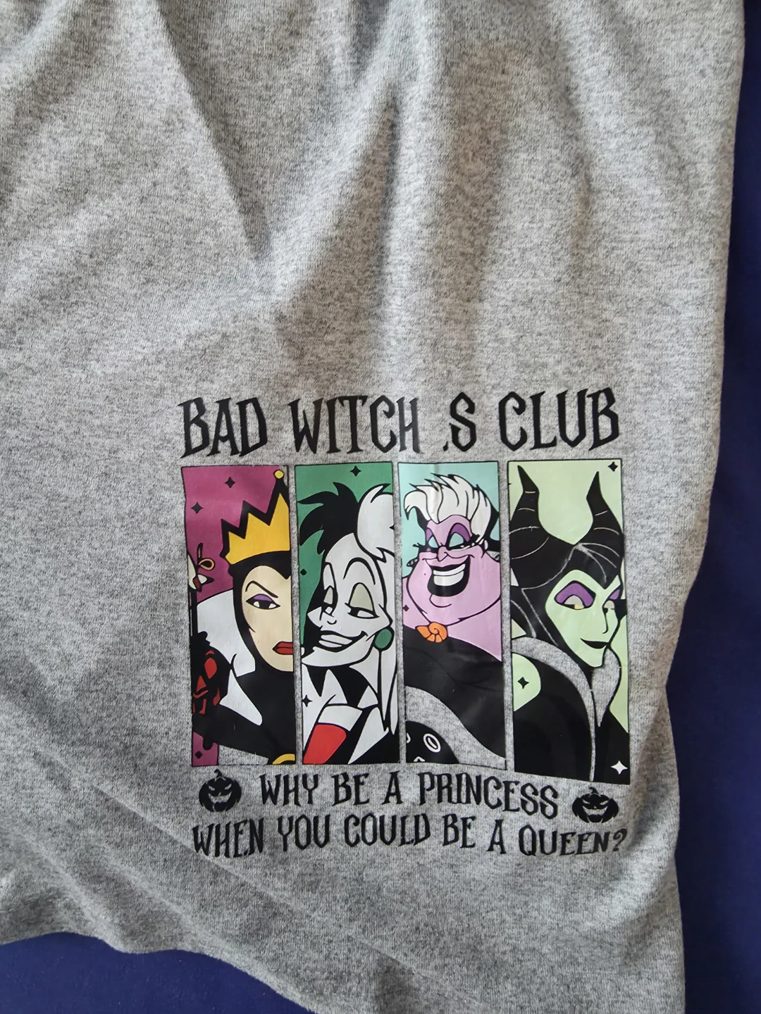 Bad Witches Club Graphic T-Shirt & Shorts Pajama Set - photo 2