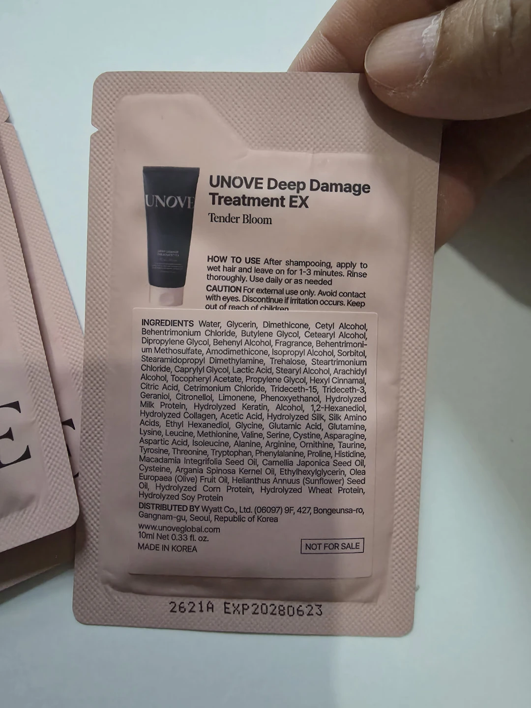UNOVE Deep Damage Treatment Hair Mask ⚽️ - photo 2