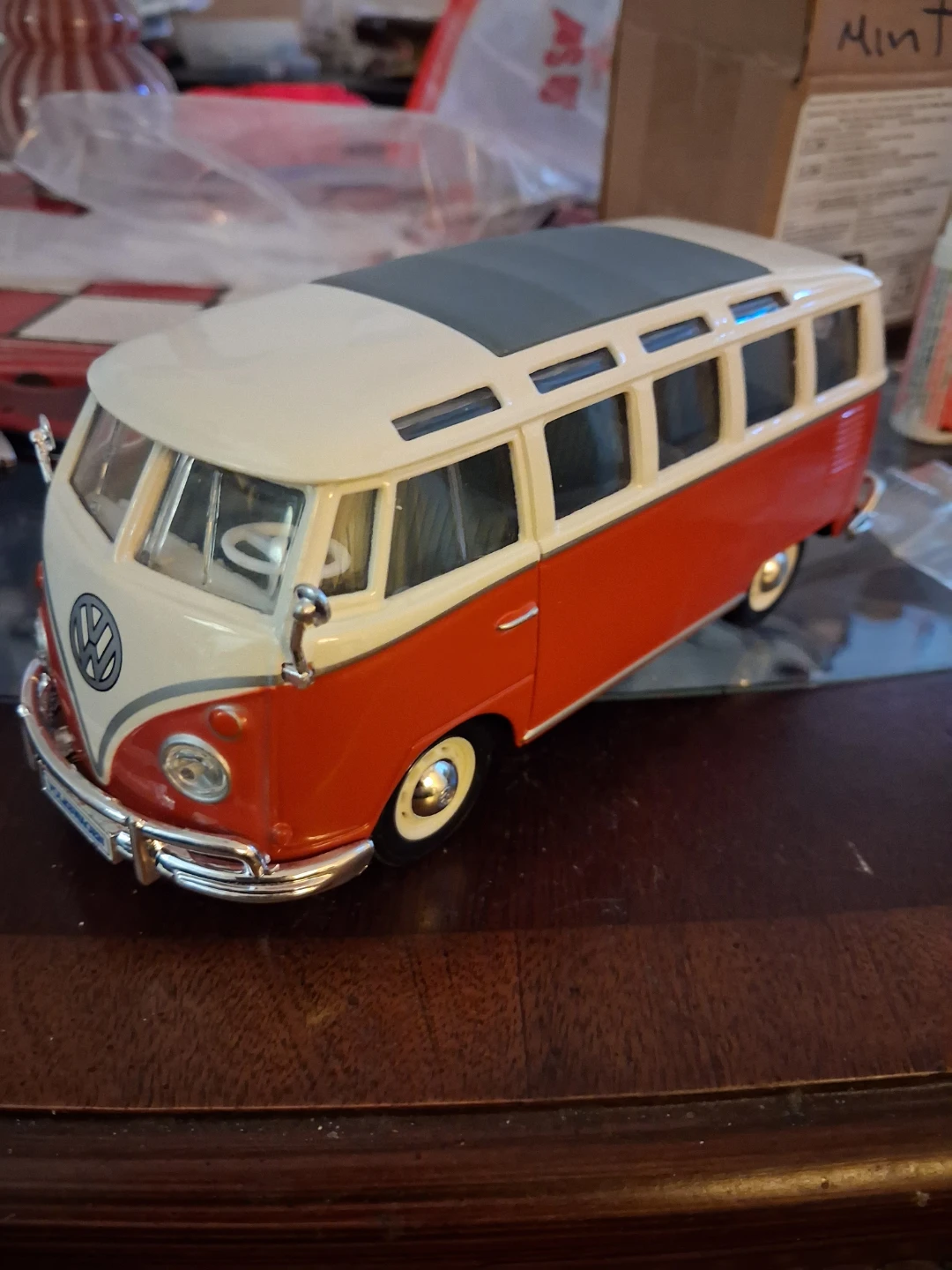 Nineteen sixty two volkswagen t1 samba bus