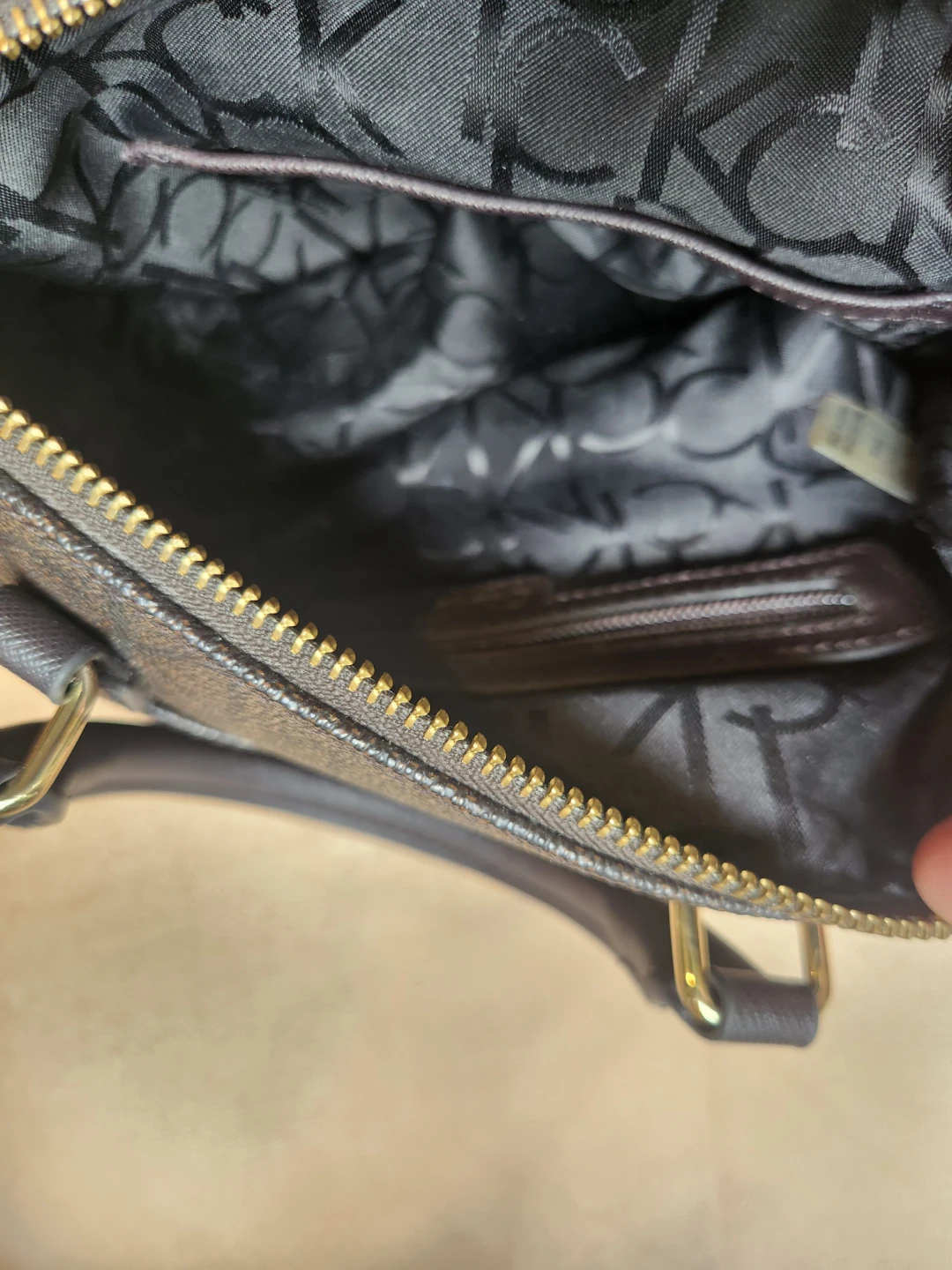 Calvin Klein Black Satchel Purse - photo 5