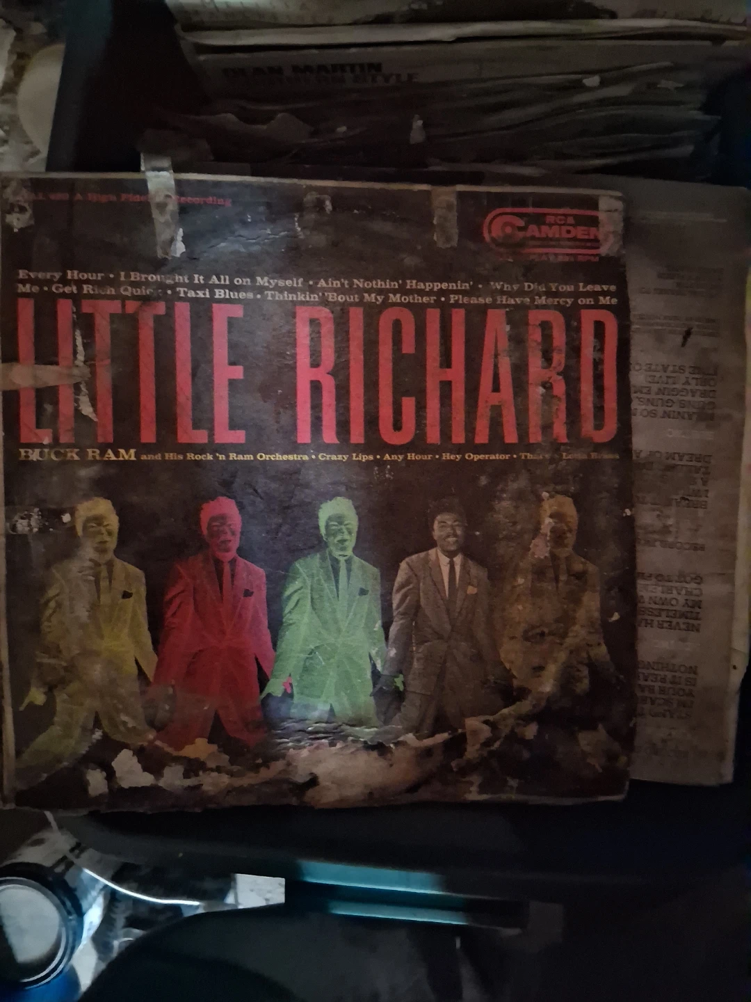 Little Richard - RCA Camden Vinyl Record⚽