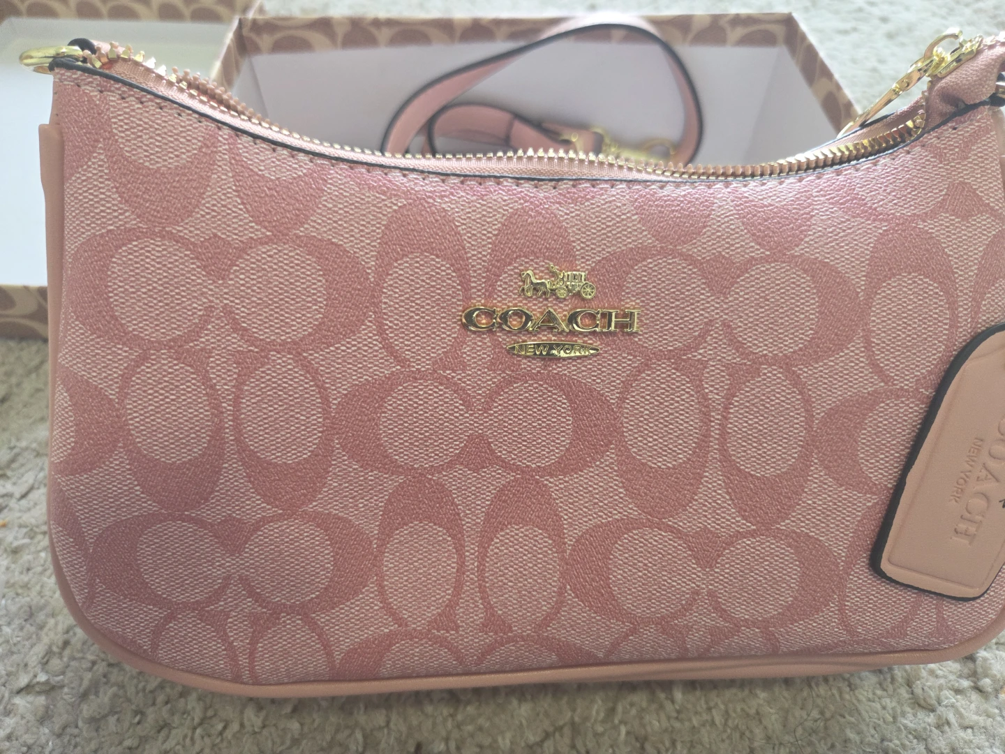 Coach Pink Shoulder Bag