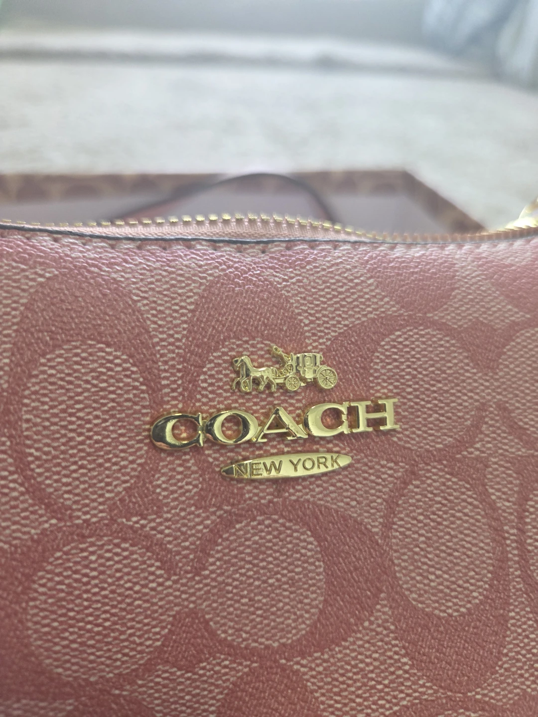 Coach Pink Shoulder Bag - photo 2