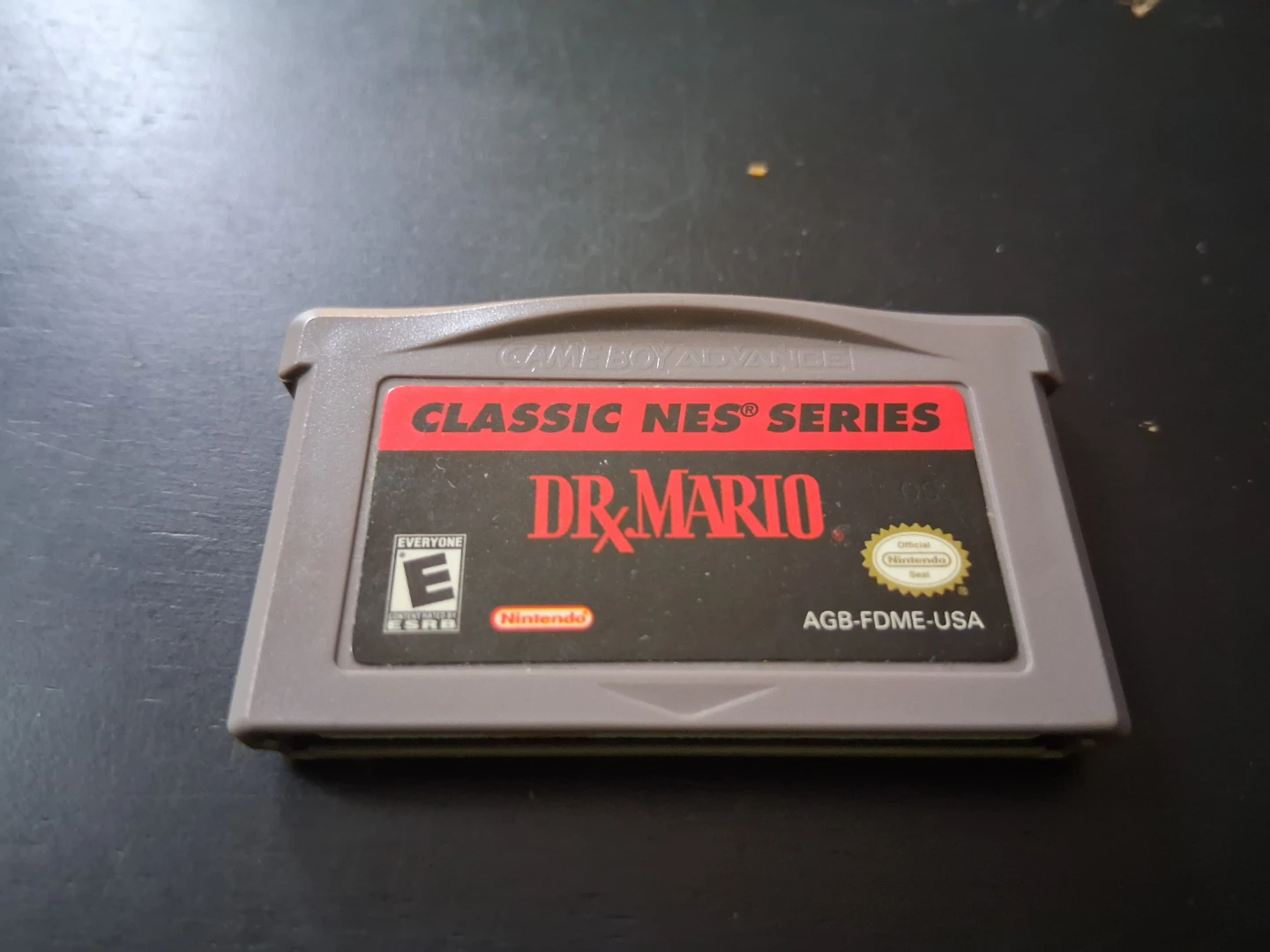 Nintendo Game Boy Advance Dr. Mario Classic NES Series Cartridge