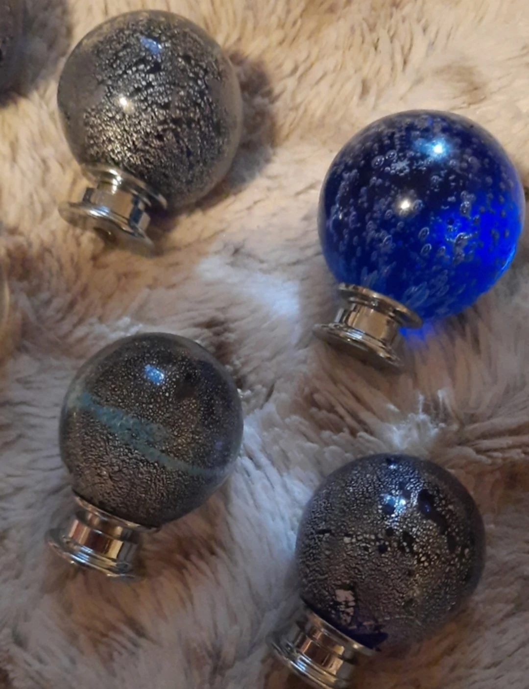 Decorative Glass Orb Drawer Knobs Your choice 2 - photo 2