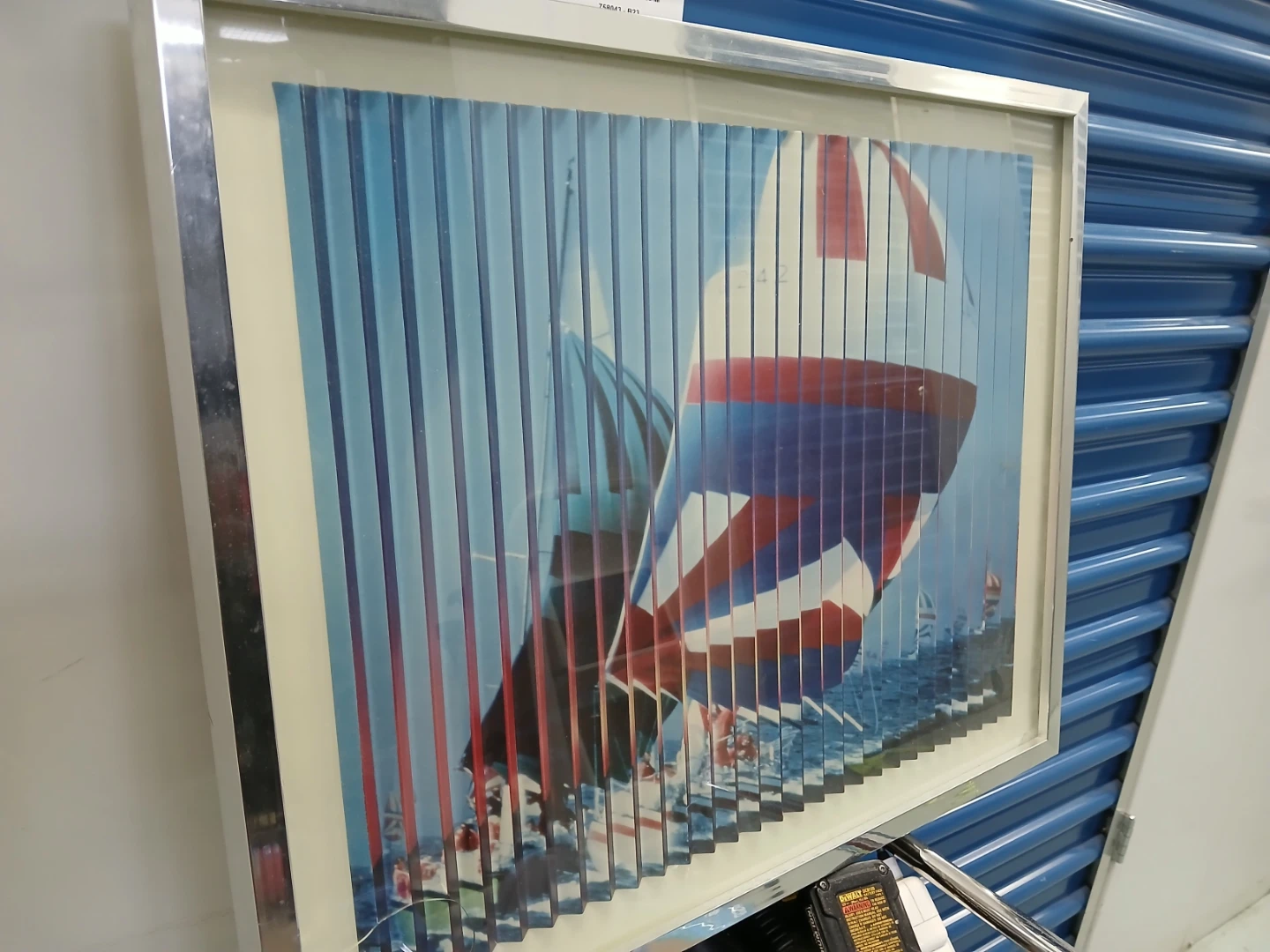 Framed 3D Lenticular Art Print - Sailboat Scene - photo 2