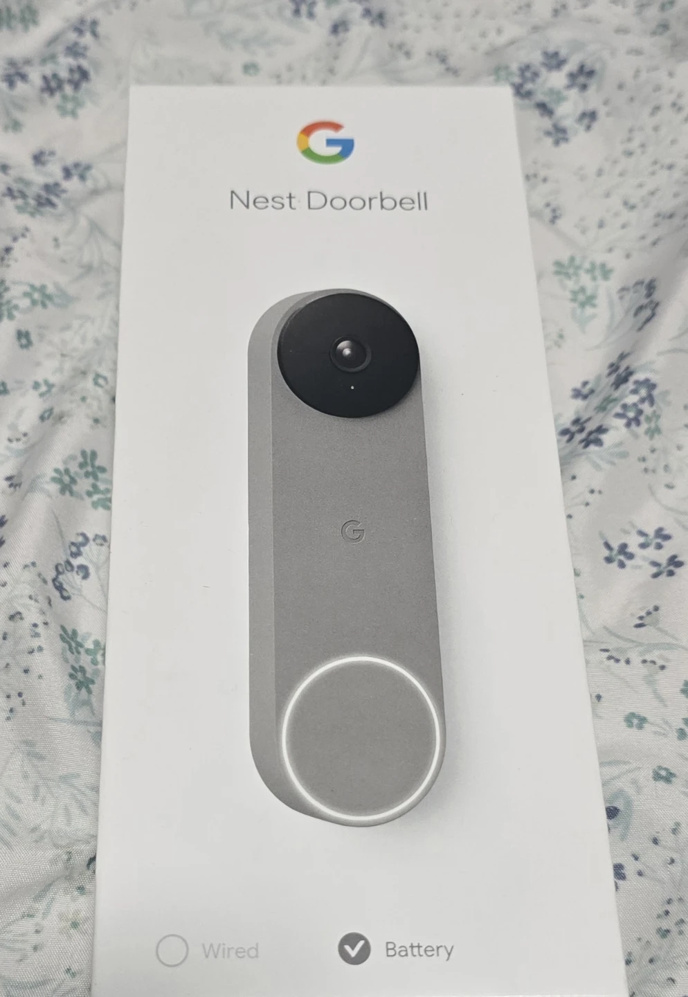 Doorbell camera wireless (Battery) google nest