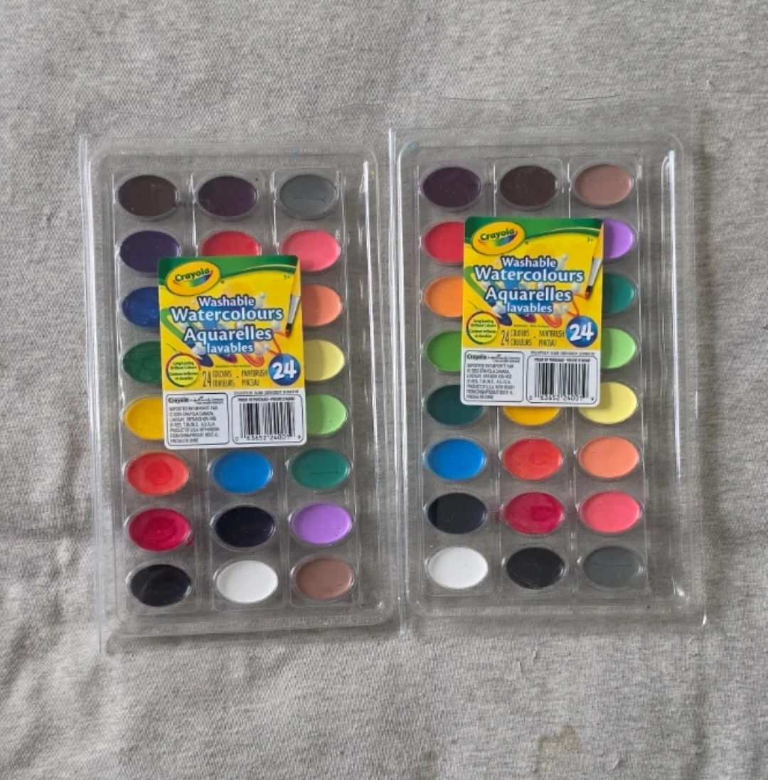 2 Crayola Washable Watercolours Paint Sets - photo 2